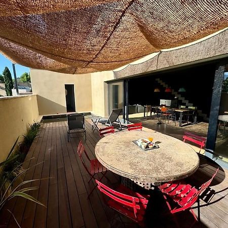 Maison D'Architecte Avec Piscine-Spa Chauffe En Centre Ville De 维逊拉洛梅尼 外观 照片