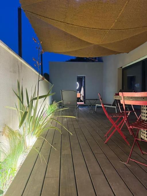 Maison D'Architecte Avec Piscine-Spa Chauffe En Centre Ville De 维逊拉洛梅尼 外观 照片